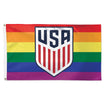 Wincraft USMNT Pride 3' x 5' Flag in Pride - Front View