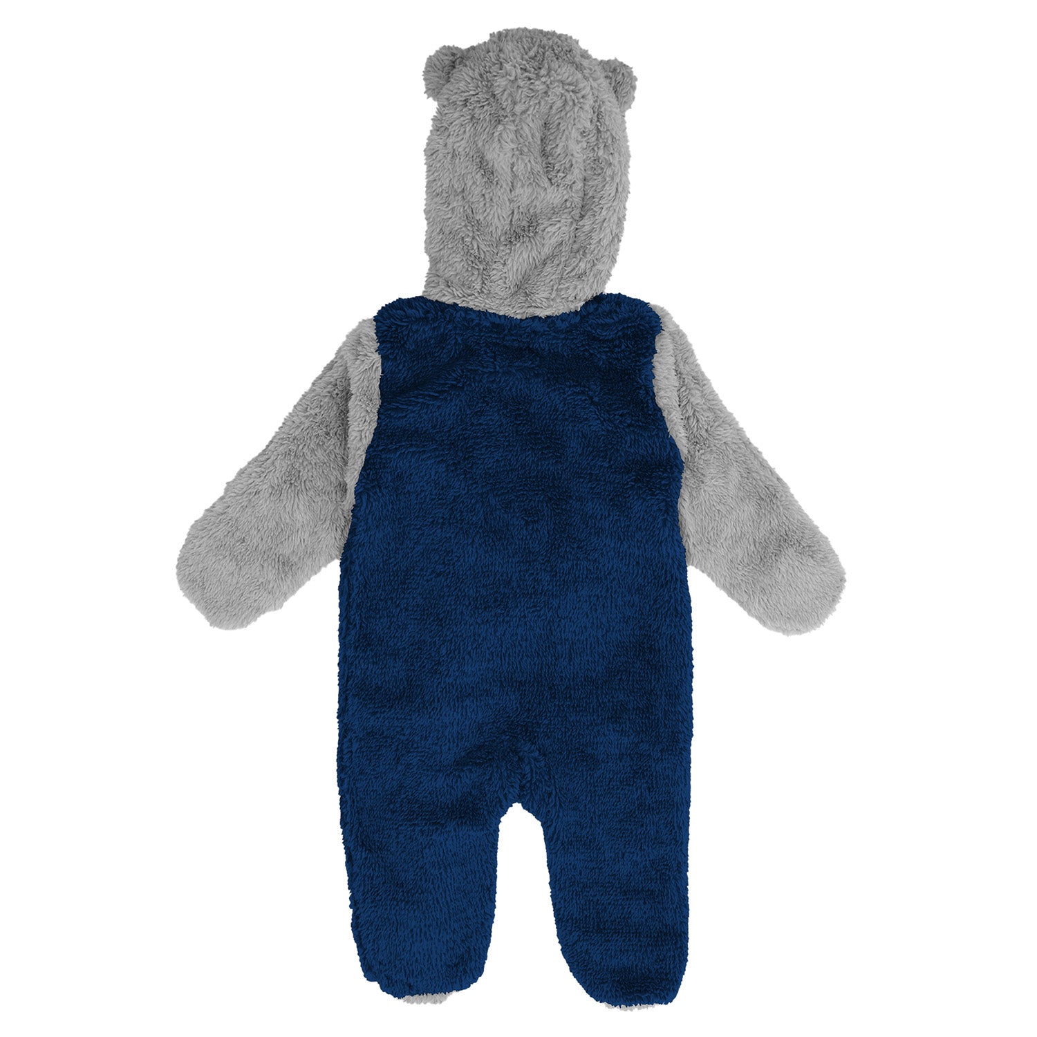 Newborn Outerstuff USA Teddy Fleece Bunting Pram - Back View