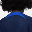 Youth Nike USA Dri-Fit Pro Navy Training Top - Back Neck View