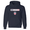 Men's USA SheBelieves Cup Navy Hoodie - Front View