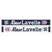 Ruffneck USWNT Lavelle 16 HD Knit Scarf in Navy and White - Front and Back View