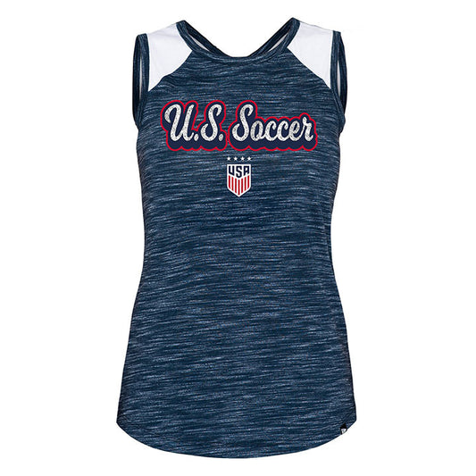 Women's Nike USA Crest Legend Balance Navy Tank - Official U.S.