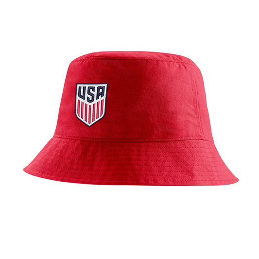 Men's Nike USA Core Red Bucket - Front/Side View
