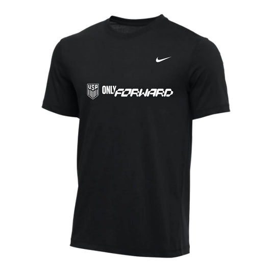 Men's Nike Only Forward Black Tee - Front View