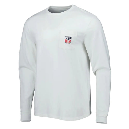 Men's Nike White USA Hockey T-Shirt Size: Large