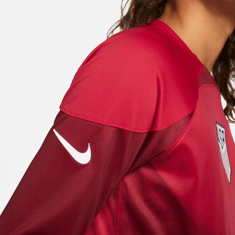 Men's Nike USMNT Goalkeeper Jersey in Red - Sleeve View