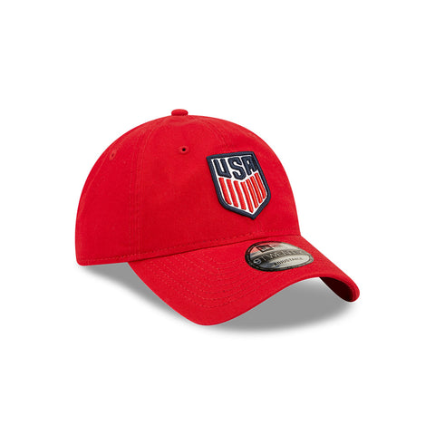 Kids New Era USA 9Twenty Core Classic 2.0 Red Hat in Red - Right View